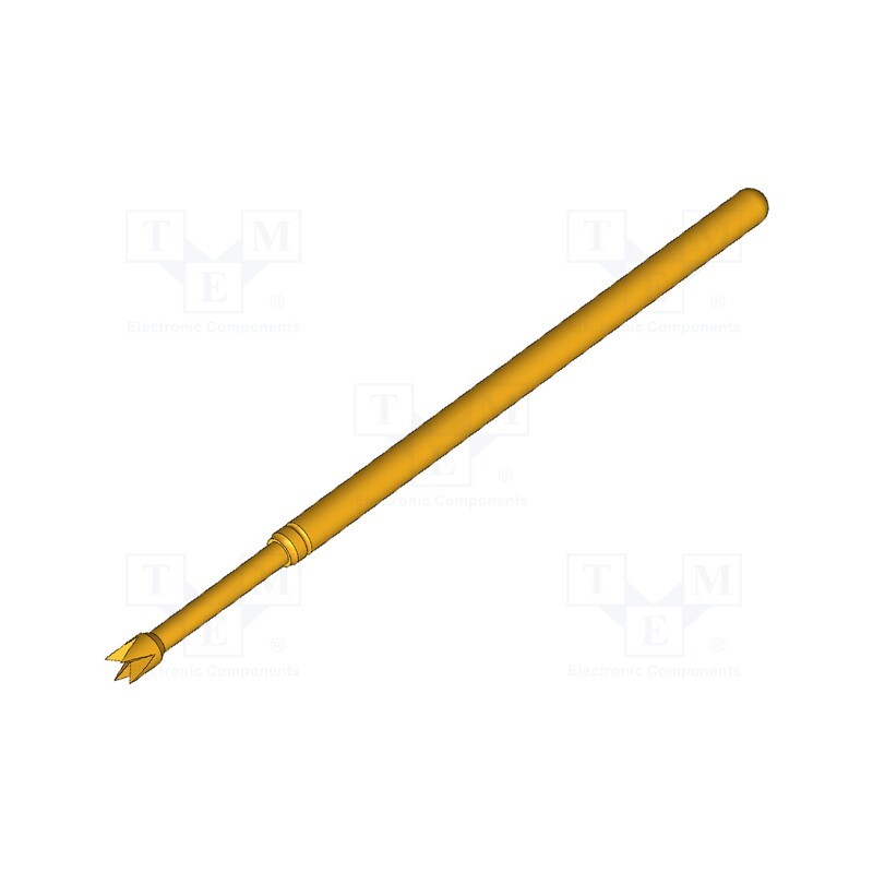 1 pcs x INGUN - GKS-100 214 130 A 1500 - Test needle, Operational spring compression: 4.3mm, 5A, Ø: 1.3mm