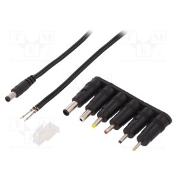 1 pcs x BREVE TUFVASSONS - PFS-UNI - Adapter, Out: AMP,universal plugs set, 1.8m