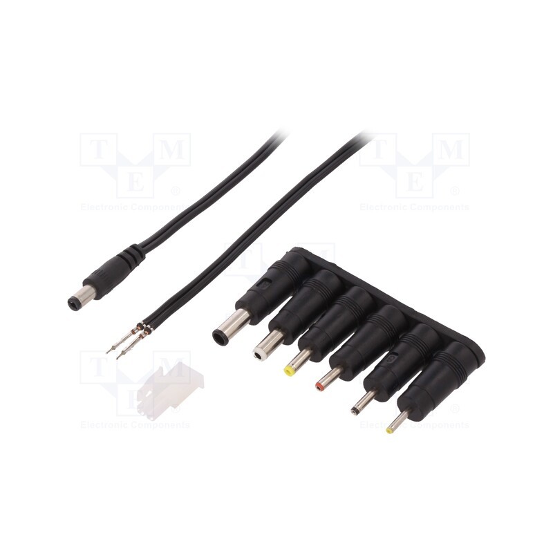 1 pcs x BREVE TUFVASSONS - PFS-UNI - Adapter, Out: AMP,universal plugs set, 1.8m