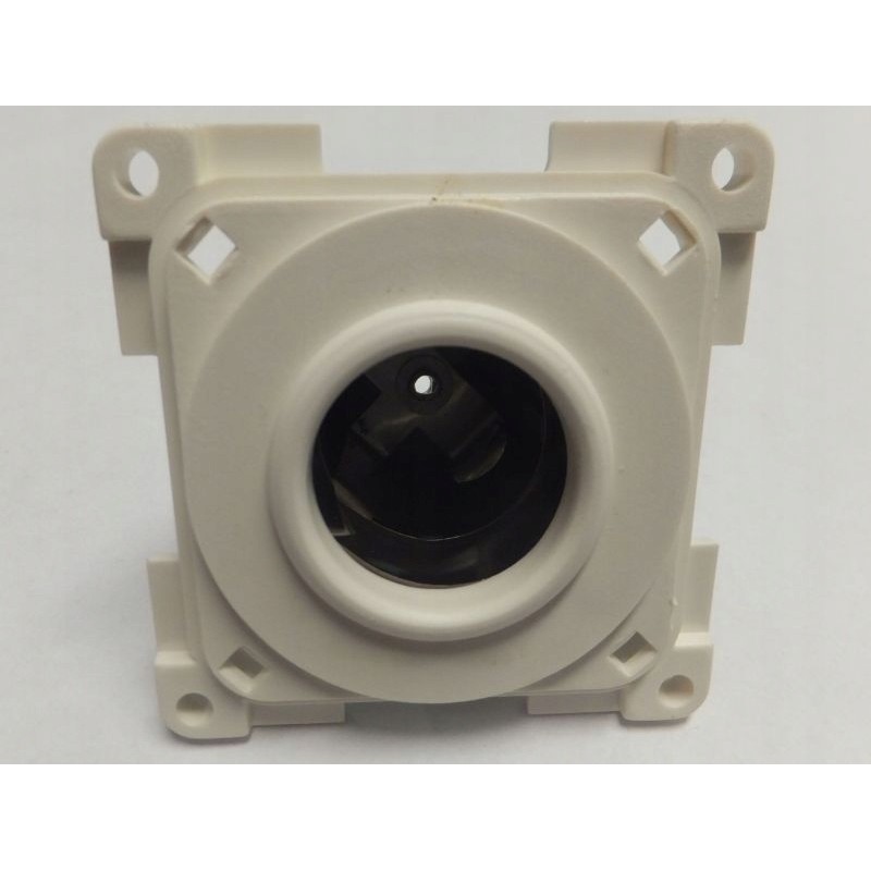 12v camper cigarette lighter socket, white, fawo