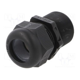 1 pcs x OBO BETTERMANN - V-TEC VM LL32 SW - Cable gland, with long thread, M32, 1.5, IP68, polyamide, black
