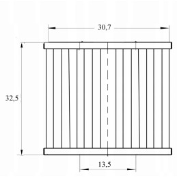 Toyota forklift primary filtration filter