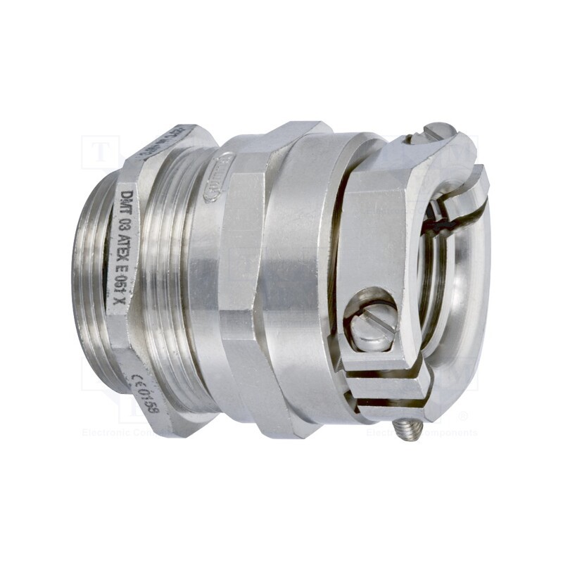 1 pcs x HUMMEL - 1.661.1600.50 - Cable gland, M16, 1.5, IP68, brass, HSK-MZ-PVDF-Ex