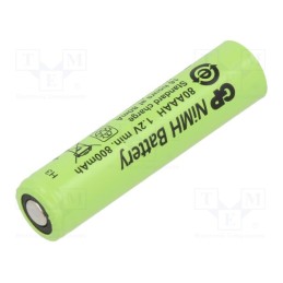 1 pcs x GP - 80AAAH - Re-battery: Ni-MH, AAA,R3, 1.2V, 800mAh, soldering lugs