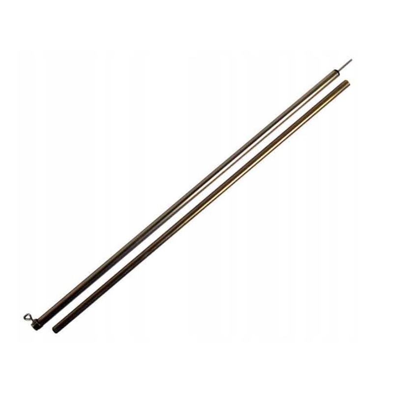 Vestibule tube, steel 22mm, 2 pieces, 110 200