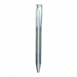 Tent peg pins, 22 cm, half-round