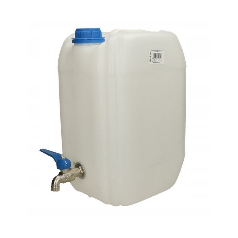 Water container, tank, 10l canister, tap