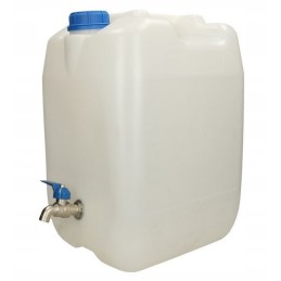 Water container, tank, 20l canister, tap