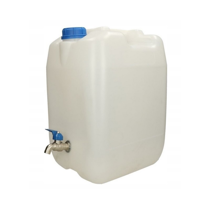 Water container, tank, 20l canister, tap