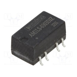 1 pcs x AIMTEC - AM1LS-0303DJZ - Converter: DC/DC, 1W, Uin: 2.97÷3.63V, Uout: 3VDC, Uout2: -3VDC, SMD