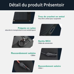 200w foldable solar panel