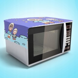 Dryer covers top-loading cloth for microwave oven