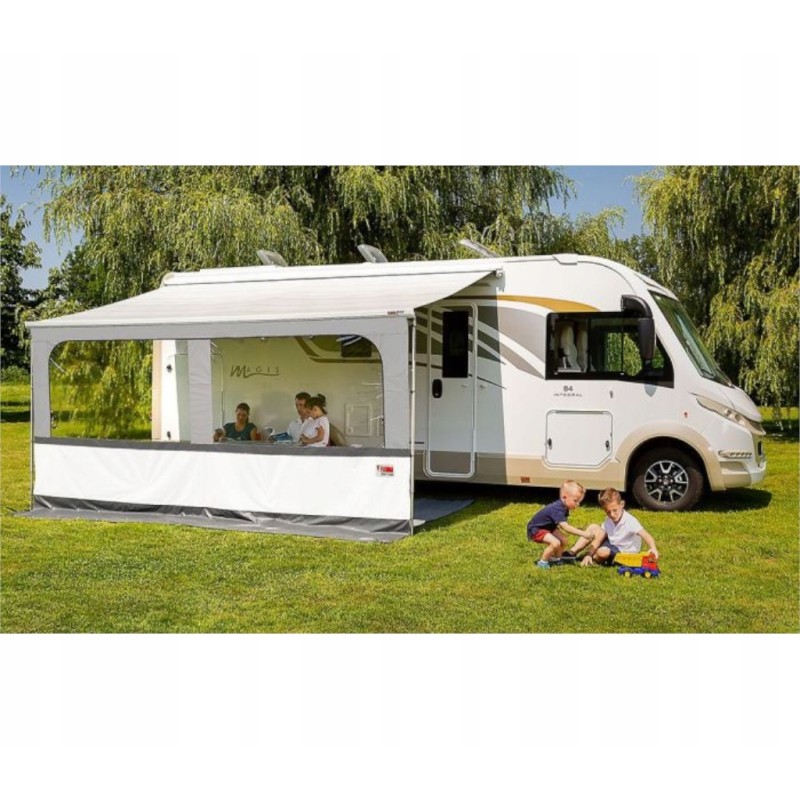 Front wall with window for the Blocker Pro 400 Fiamma awning