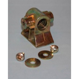 Trapezoidal nut and support screw for alko camping