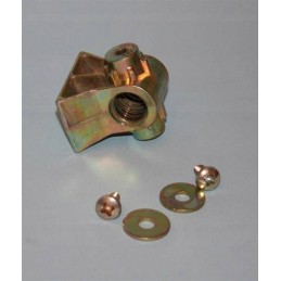 Trapezoidal nut and support screw for alko camping