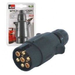 Plastic trailer plug 4car