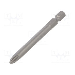 1 pcs x WERA - 5059770001 - Screwdriver bit, Phillips, PH2, Overall len: 70mm