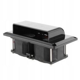 RV exhaust fan black