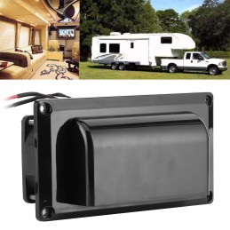 RV exhaust fan black