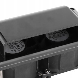 RV exhaust fan black