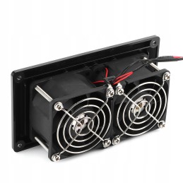 RV exhaust fan black