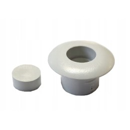 Plug, plug, mounting, connector, clip, bumper screws, covers, fi24 bianco