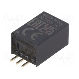 1 pcs x MEAN WELL - N7803-1C - Converter: DC/DC, Uin: 6÷36V, Uout: 3.3VDC, Iout: 0÷1000mA, SMD, THT