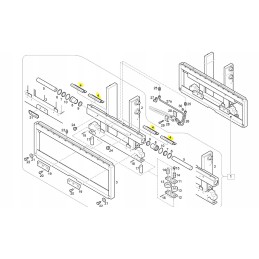 Side shift slide for Linde 394