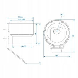Plug holder 7 13 pin universal, high quality