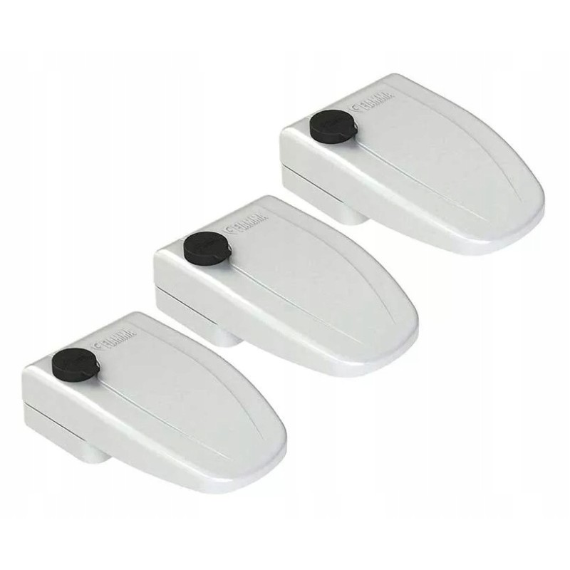 Fiamma Safe Door door lock, white, 3 pcs