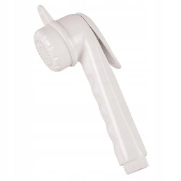Shower head with handle 145 mm, white
