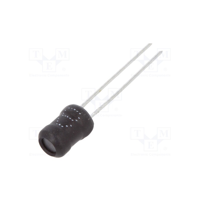 10 pcs x FERROCORE - COIL0406-0.039 - Inductor: wire, THT, 39uH, Ioper: 1A, 298mΩ, ±10%, Ø5.5x7.5mm