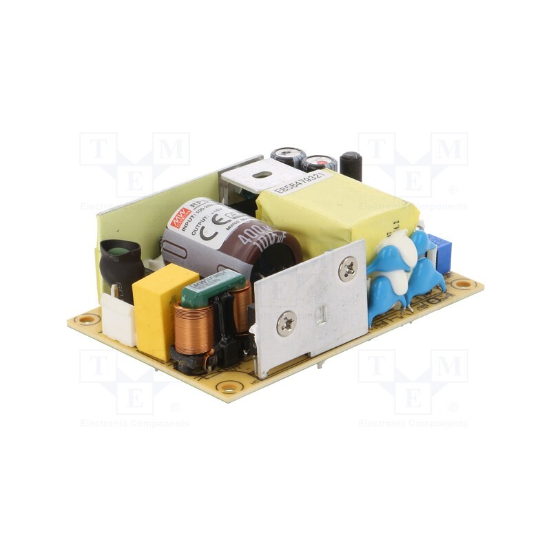 1 pcs x MEAN WELL - RPS-45-15 - Power supply: switched-mode, open, 45W, 80÷264VAC, OUT: 1, 3A, 89%