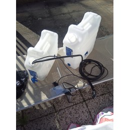 Bank container for drinking water, 10 liters certified, with a tap