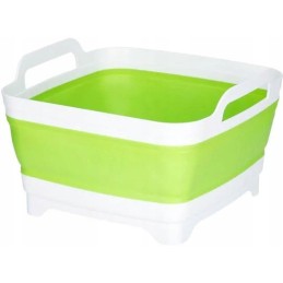 Bucket sink, bowl with drain, foldable washbasin