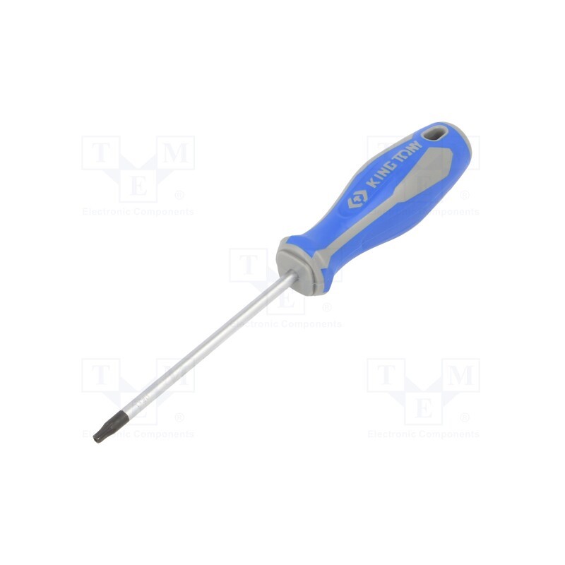 1 pcs x KING TONY - 14272004 - Screwdriver, Torx® with protection, T20H, 100mm