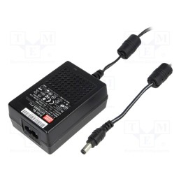 1 pcs x MEAN WELL - GST36B05-P1J - Power supply: switched-mode, 5VDC, 4.3A, Out: 5,5/2,1, 21.5W, 82%