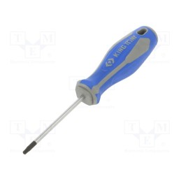1 pcs x KING TONY - 14271503 - Screwdriver, Torx® with protection, T15H, 75mm