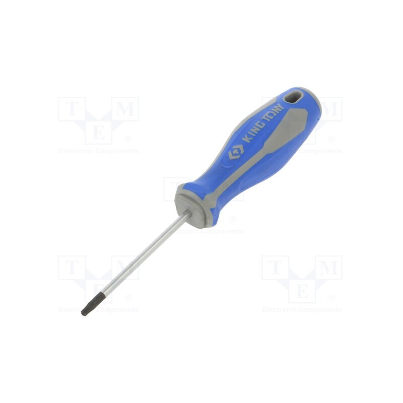 1 pcs x KING TONY - 14271503 - Screwdriver, Torx® with protection, T15H, 75mm