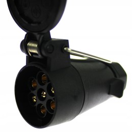 7 pin socket for suspended trailers 12v