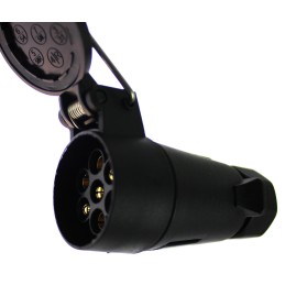 7 pin socket for suspended trailers 12v