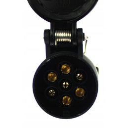 7 pin socket for suspended trailers 12v