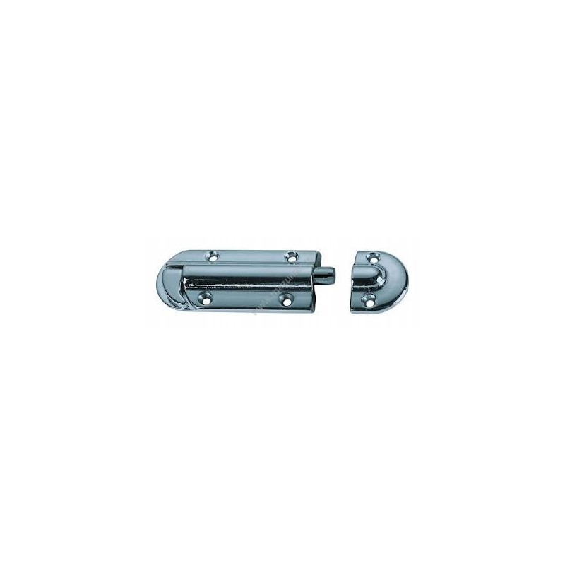 Latch 120x40x12 mm, chrome-plated brass