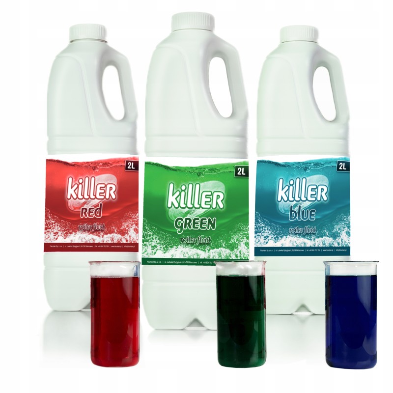 Fluid for tourist toilets, 6l, killer toilet set