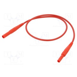 1 pcs x STu00c4UBLI - 66.9012-05022 - Test lead, 19A, banana socket 4mm,banana plug 4mm, insulated