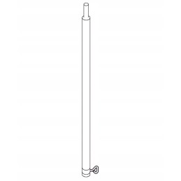 Frame tube for vestibule oe 25mm 100cm 2 pcs