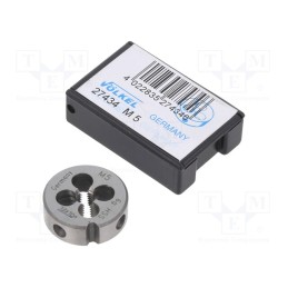 1 pcs x Vu00d6LKEL - 27434 - Threading die, high speed steel stal szybkotnąca HSS, M5, 0.8