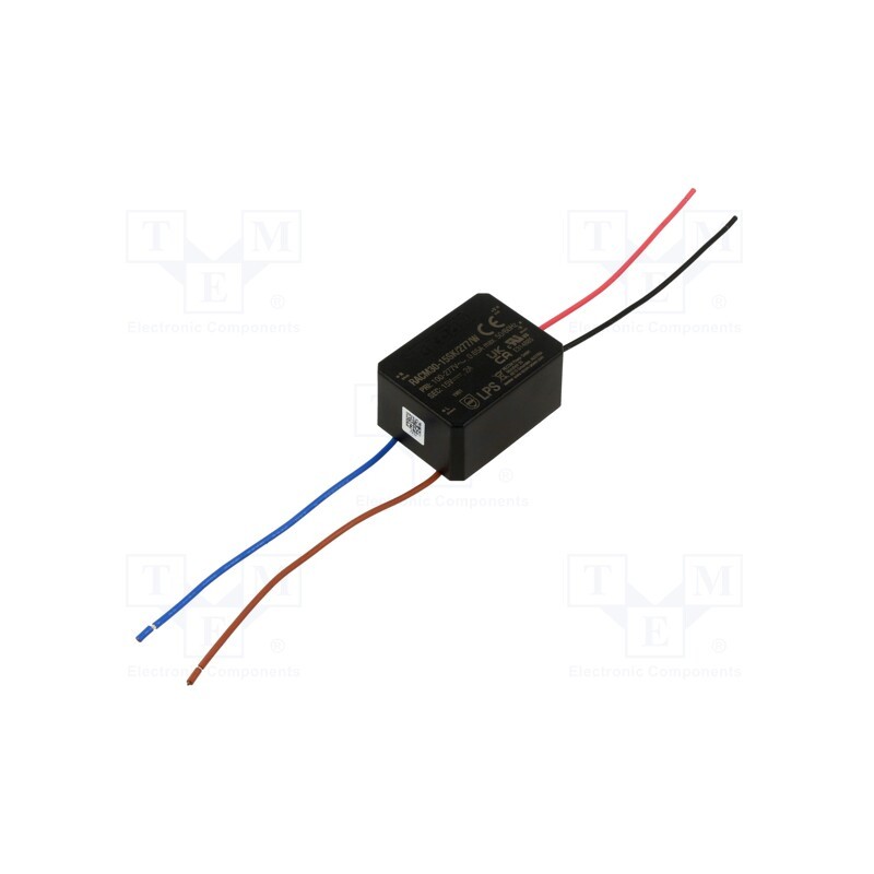 1 pcs x RECOM - RACM30-15SK/277/W - Power supply: switched-mode, for building in, 30W, 15VDC, 2000mA