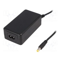 1 pcs x SUNNY - SYS1588-2005-T2 - Power supply: switched-mode, 5VDC, 4A, Out: 5,5/2,1, 20W, 90÷264VAC