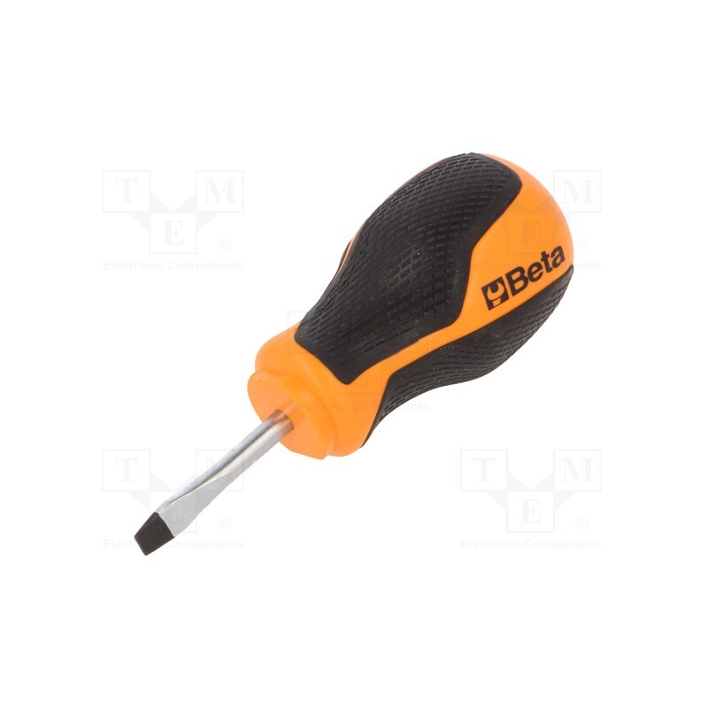 1 pcs x BETA - 12600103 - Screwdriver, slot, 4,0x0,8mm, BETAGRIP, Blade length: 30mm